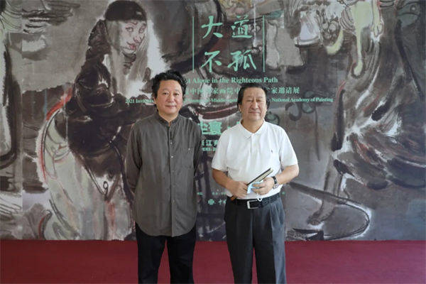 中国国家画院“大道不孤”系列展第九回：尘寰墨语·张江舟作品展启幕