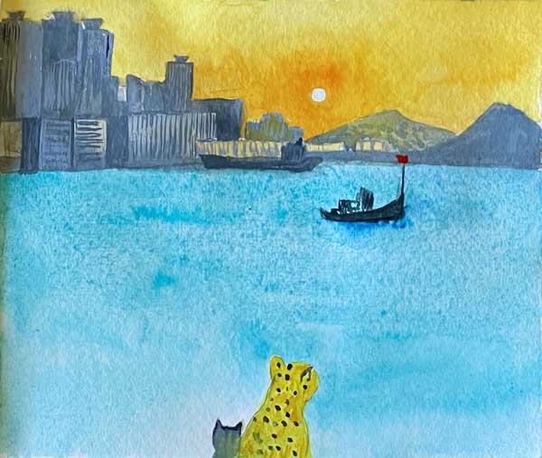 艺术家王道珍《豹与猫》系列作品参加AAF Hong Kong 2023