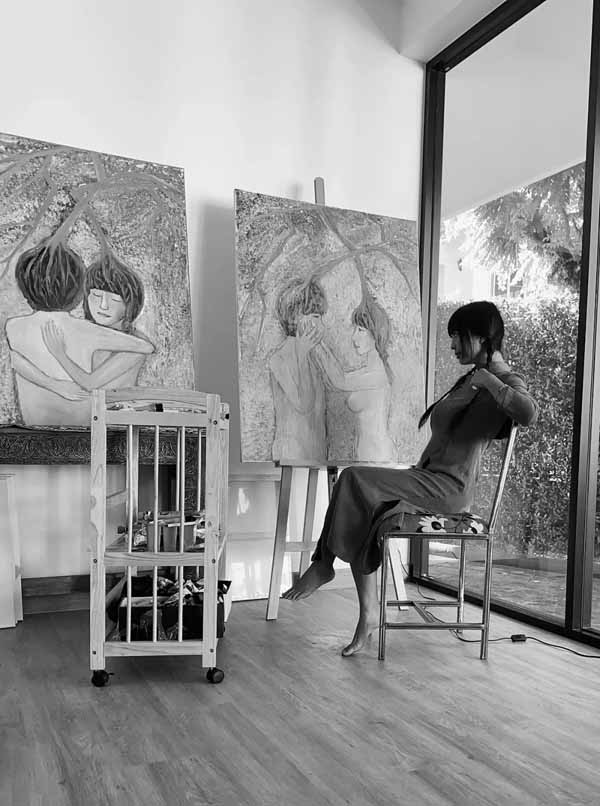 法国评论家Bernadette：古里果绘画作品的身体表现性与性别关联 