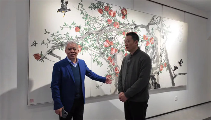 人民艺术 |  “非常笔墨--全国八大美院中国画八人展”在中佳美术馆开幕