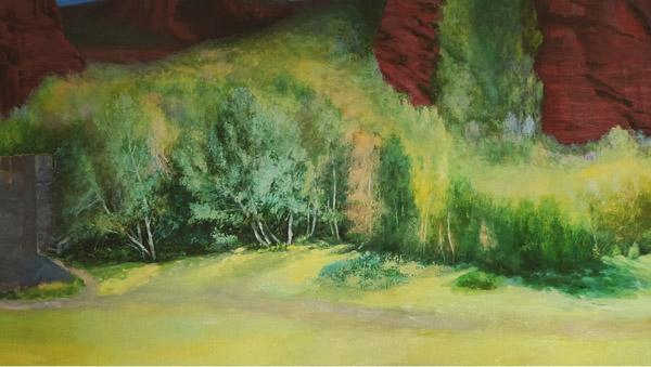 人民艺术 |  “格物抒怀——张哲油画风景展”在银川美术馆举办