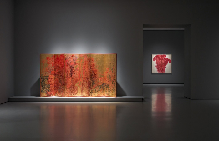 人民艺术 |  当代水墨艺术家彭康隆大型个展“山花迷人眼”于广东美术馆新馆启幕 