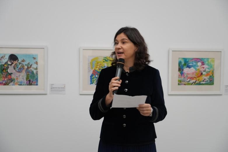 人民艺术 |  第五届中法环境月青少绘画大赛获奖优秀作品展开幕：共绘“蔚蓝星球，绿动未来” 