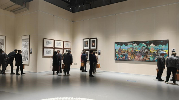人民艺术 |  山江皆响！九江市文化名家胡毅工作室作品展九江启幕 
