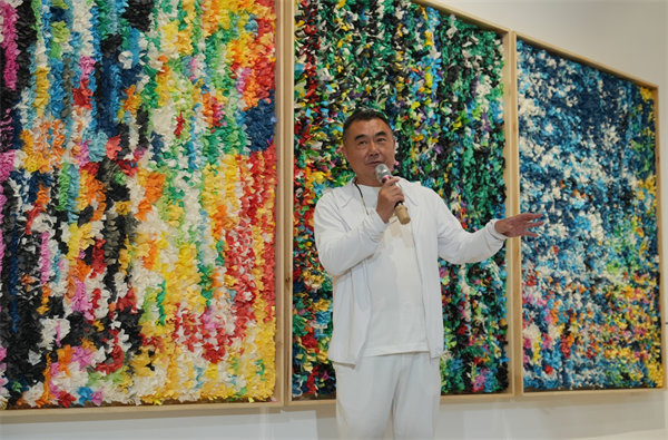 人民艺术 |  “花彩洱海——古原整体艺术作品展”在大理岚·空间启幕 