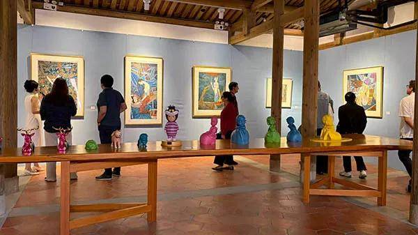 人民艺术 | 「绮线流华——丁绍光艺术展」泰华宸美术馆/晋江开展，共赏东西方交融的东方美学